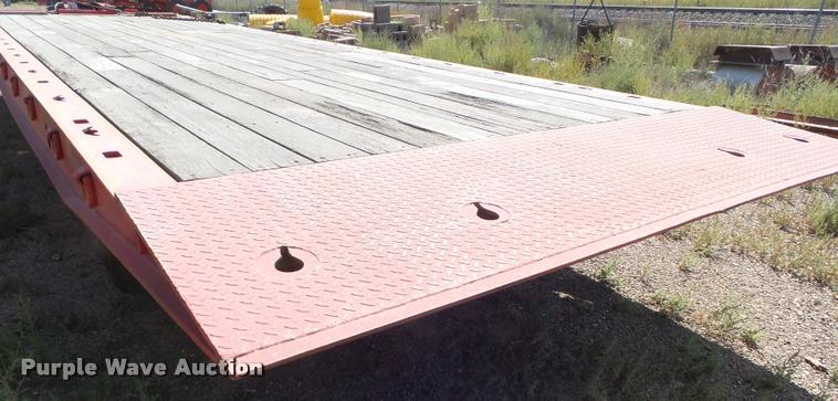 image for item DA4536 1995 Landoll 345-31 tilt deck equipment trailer