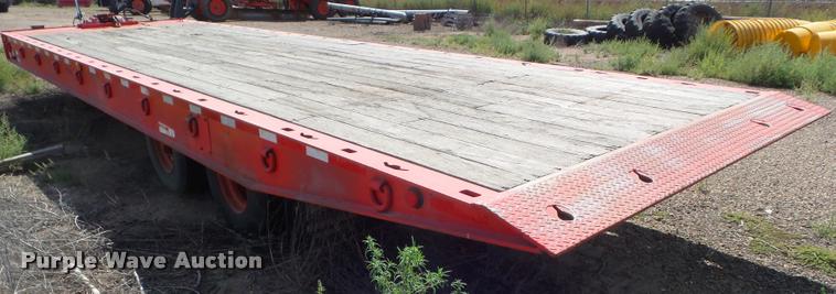 image for item DA4537 1991 Landoll 345-31 tilt deck equipment trailer