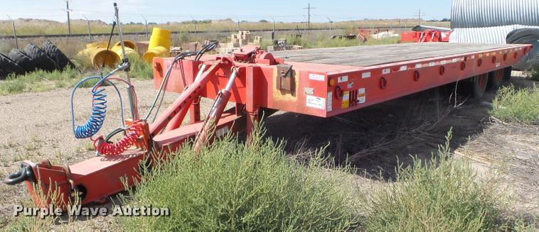 image for item DA4537 1991 Landoll 345-31 tilt deck equipment trailer