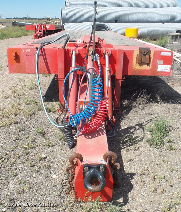 image for item DA4537 1991 Landoll 345-31 tilt deck equipment trailer