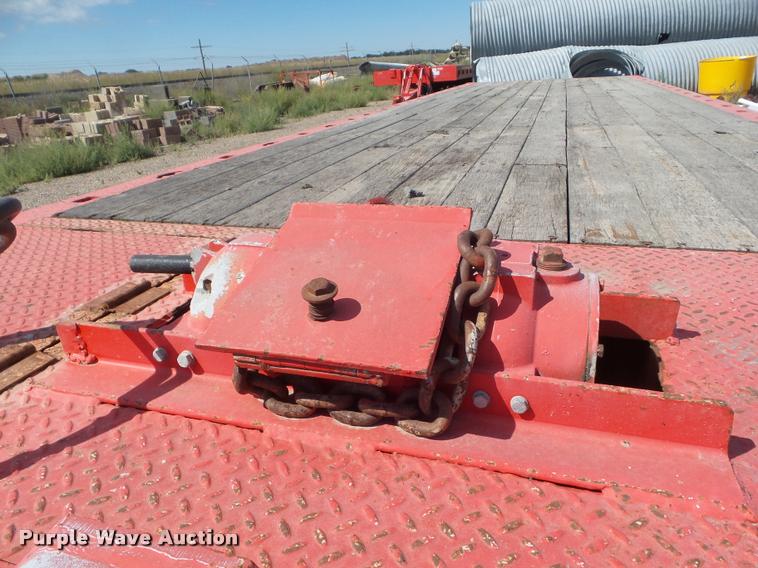 image for item DA4537 1991 Landoll 345-31 tilt deck equipment trailer