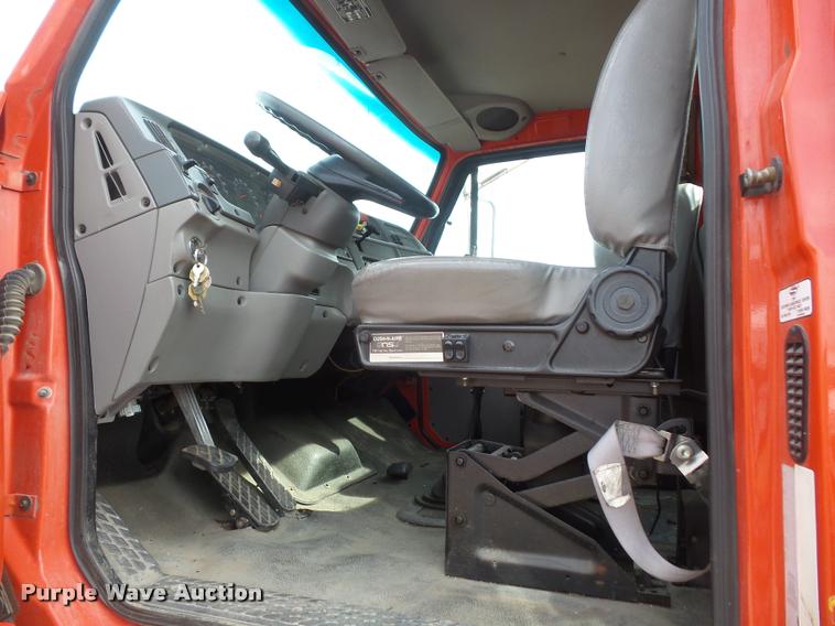 image for item K3670 1999 Sterling L9000 flatbed truck with crane