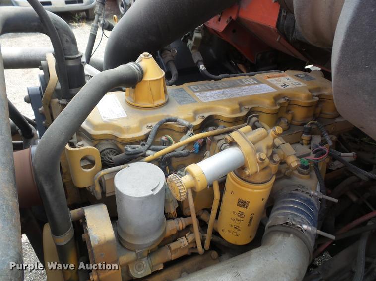 image for item K3670 1999 Sterling L9000 flatbed truck with crane