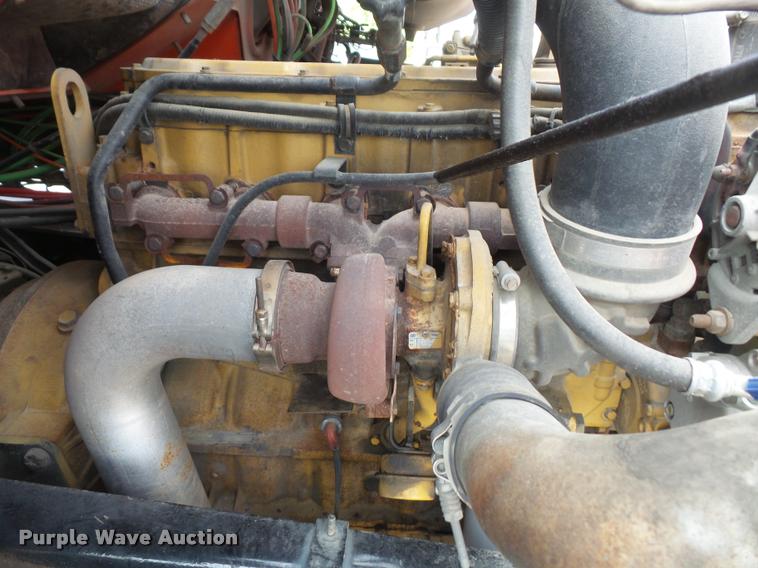 image for item K3670 1999 Sterling L9000 flatbed truck with crane