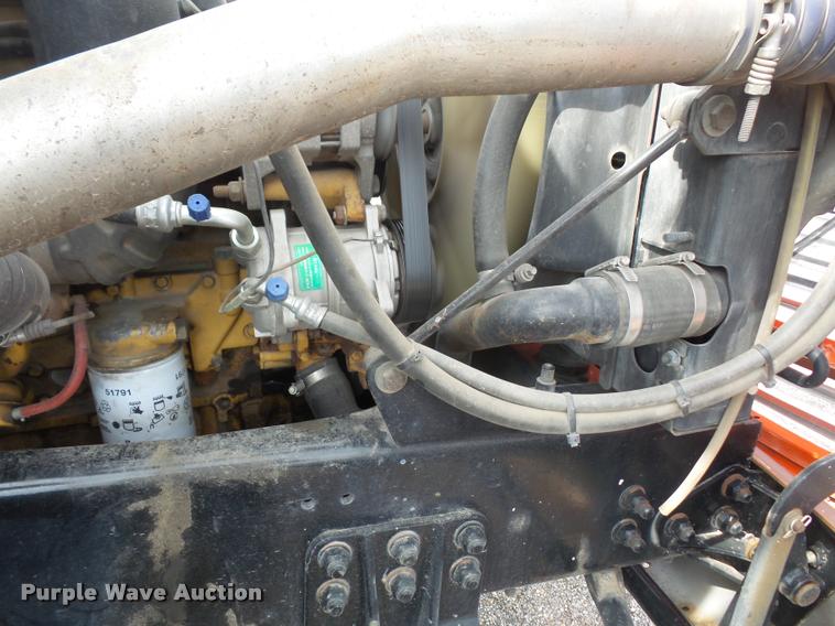 image for item K3670 1999 Sterling L9000 flatbed truck with crane