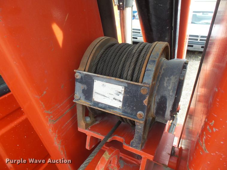 image for item K3670 1999 Sterling L9000 flatbed truck with crane