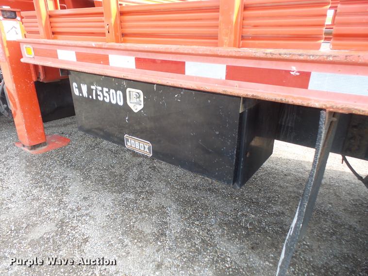 image for item K3670 1999 Sterling L9000 flatbed truck with crane