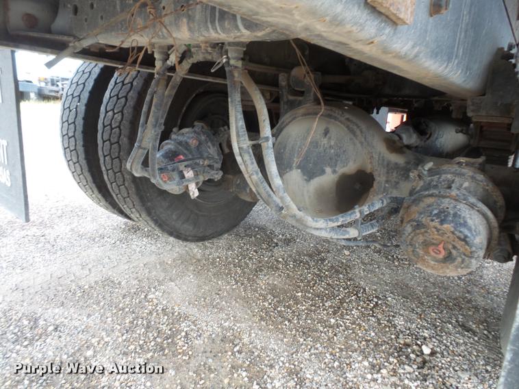 image for item K3670 1999 Sterling L9000 flatbed truck with crane