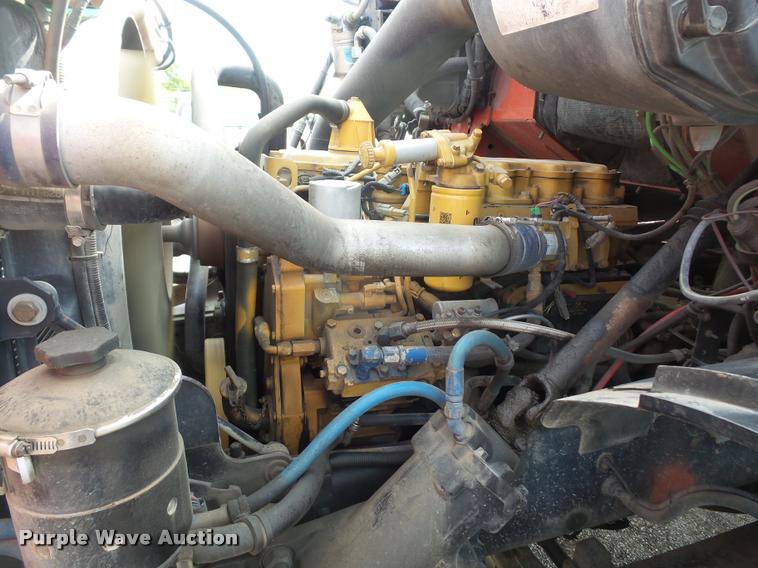 image for item K3670 1999 Sterling L9000 flatbed truck with crane