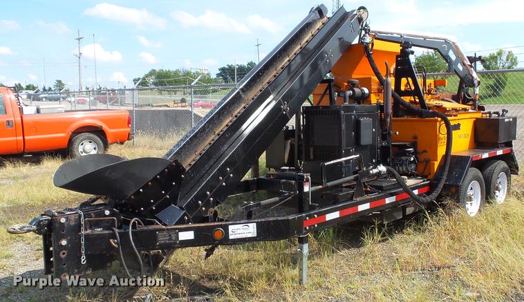 image for item K3672 2009 Stepp Manufacturing SRM 10X120 asphalt recycler