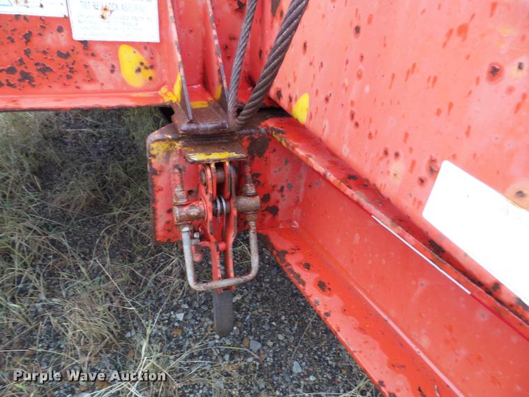 image for item K3687 2004 Trail Eze TE40T28 tilt deck equipment trailer