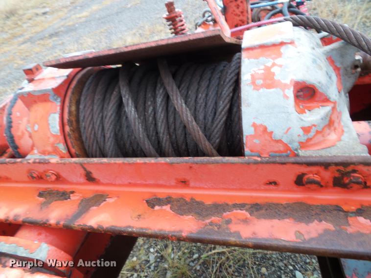 image for item K3687 2004 Trail Eze TE40T28 tilt deck equipment trailer