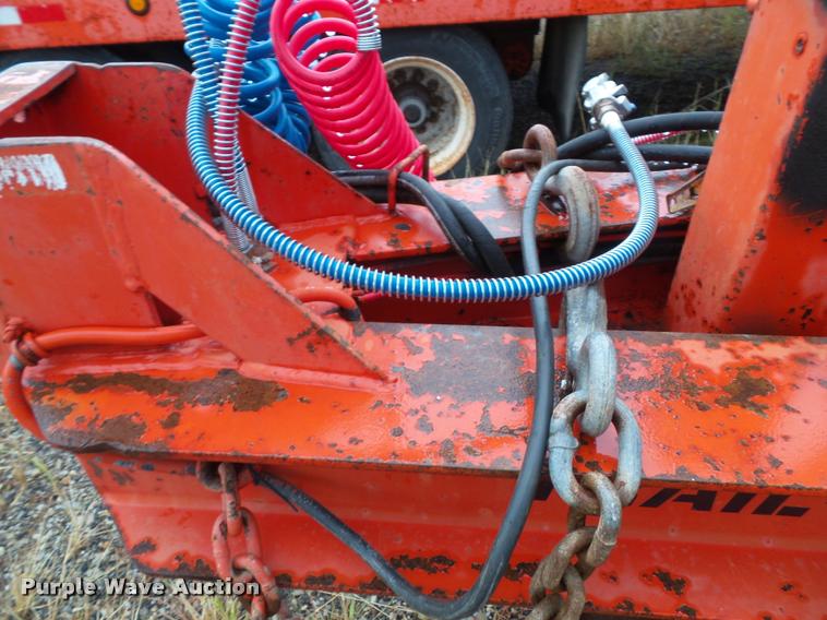 image for item K3687 2004 Trail Eze TE40T28 tilt deck equipment trailer