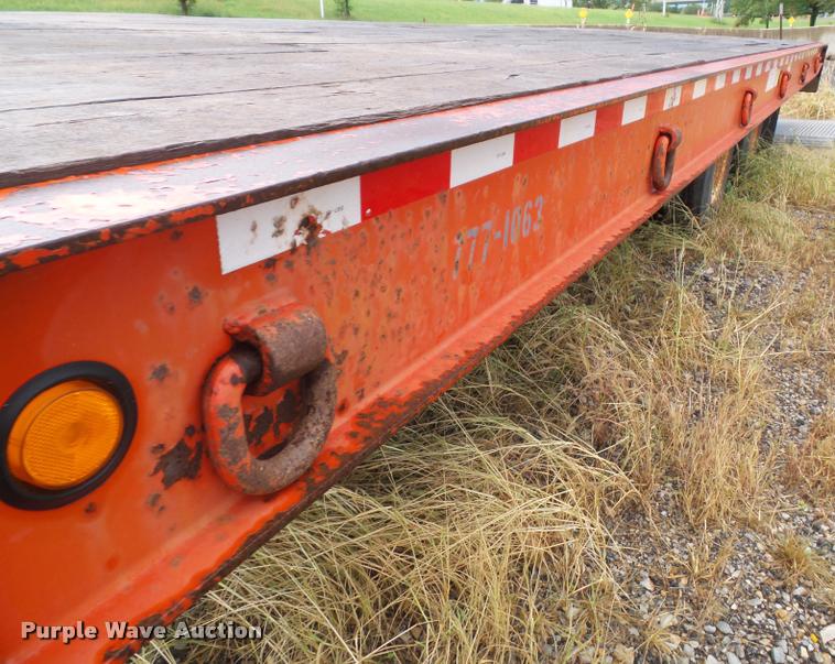 image for item K3687 2004 Trail Eze TE40T28 tilt deck equipment trailer