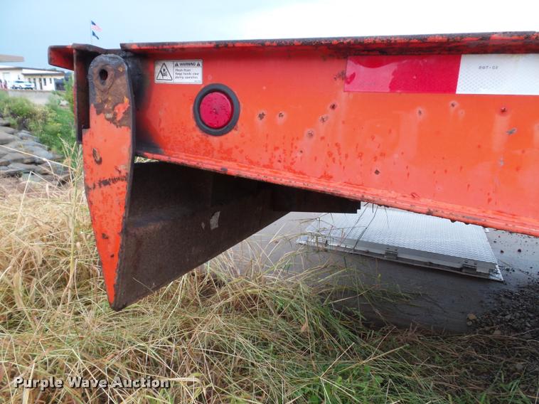 image for item K3687 2004 Trail Eze TE40T28 tilt deck equipment trailer