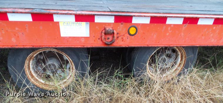 image for item K3687 2004 Trail Eze TE40T28 tilt deck equipment trailer