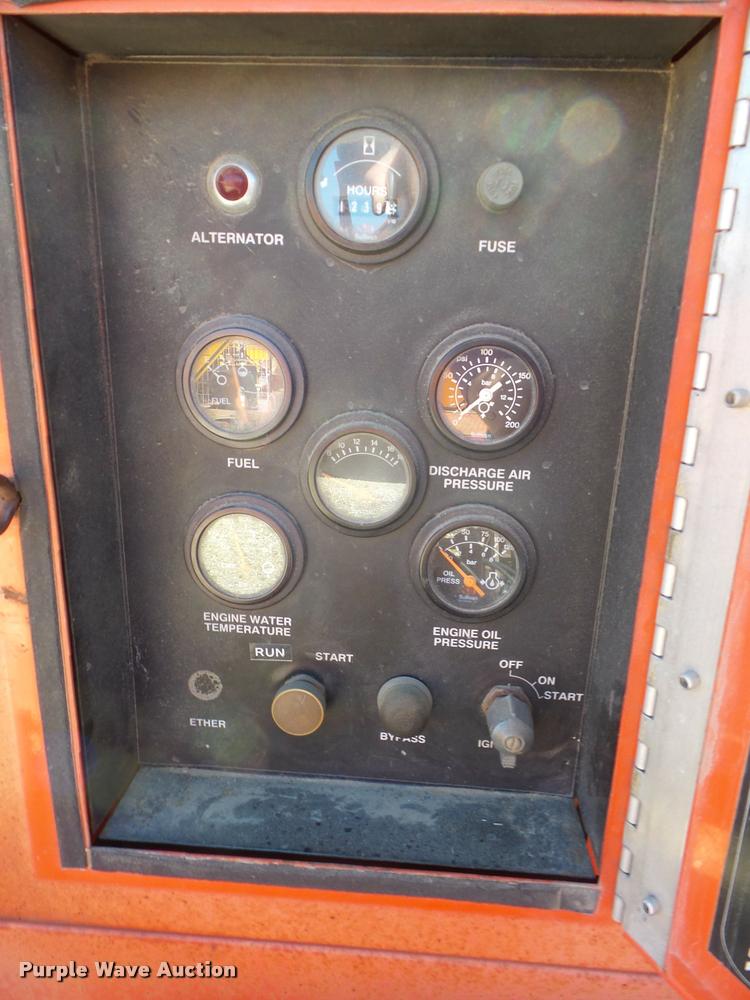 image for item L1624 2000 Sullivan D175Q6JD air compressor