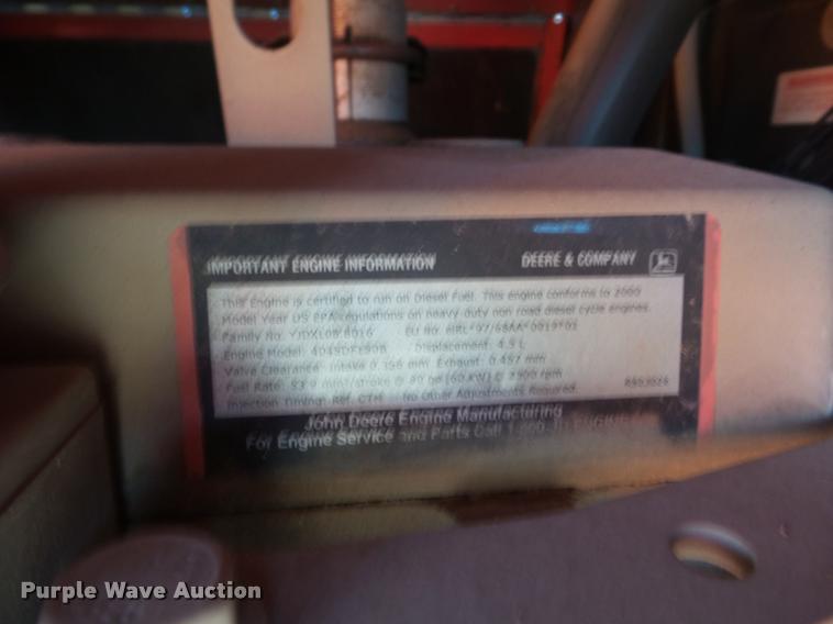 image for item L1624 2000 Sullivan D175Q6JD air compressor