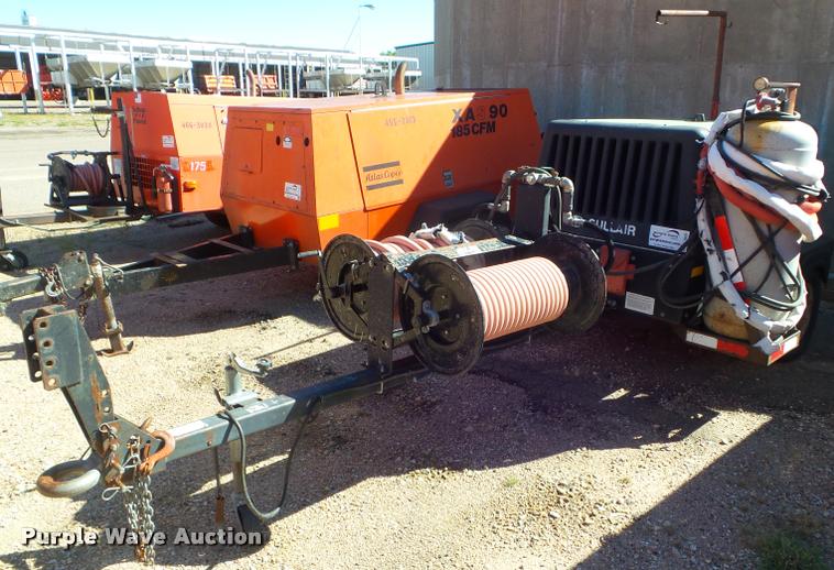 image for item L1625 2003 Sullivan 185DPQPERK air compressor