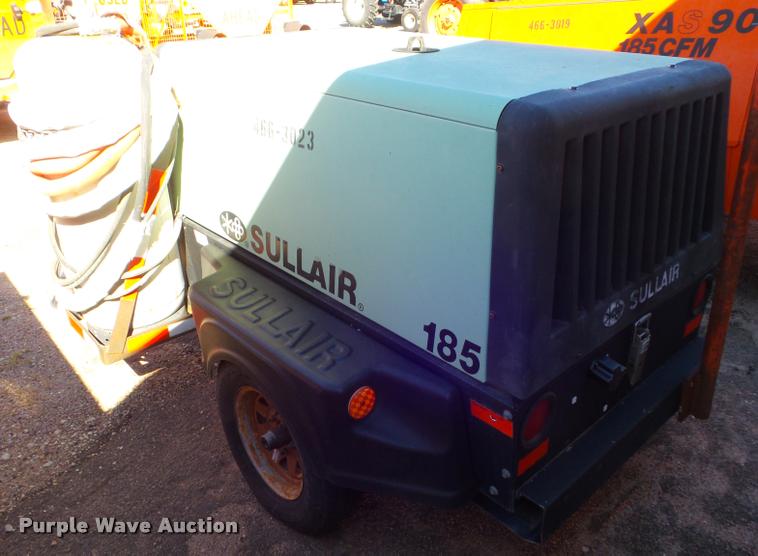 image for item L1625 2003 Sullivan 185DPQPERK air compressor