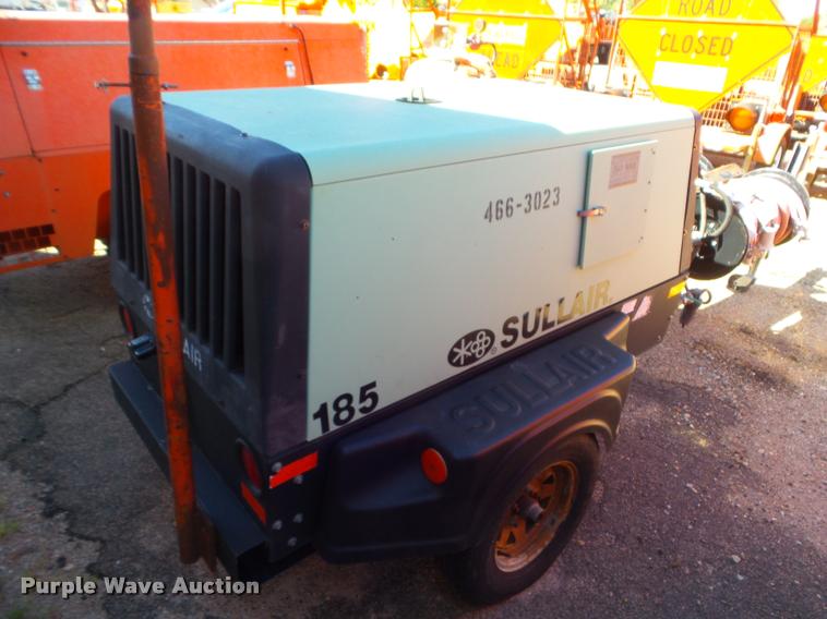 image for item L1625 2003 Sullivan 185DPQPERK air compressor