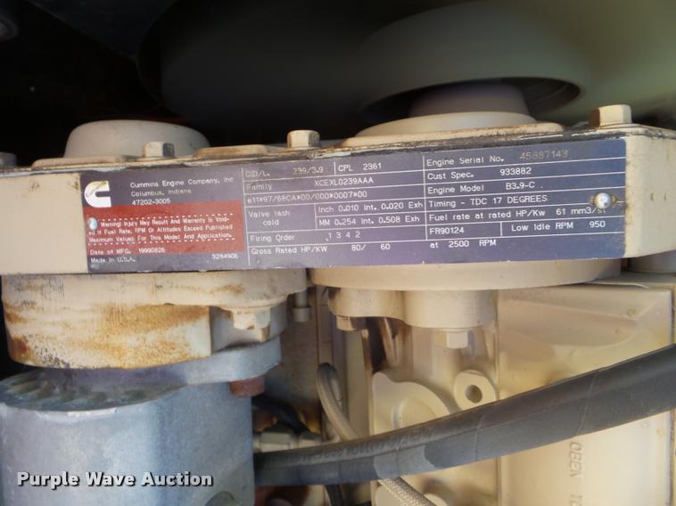 image for item L1631 1999 Bomag BW11RH pneumatic roller