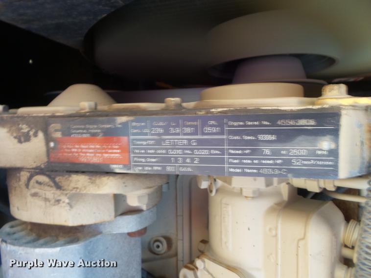 image for item L1633 1997 Bomag BW11RH Pneumatic roller