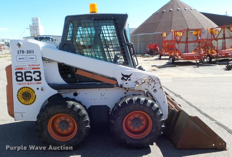 image for item L1636 2001 Bobcat 863 G skid steer