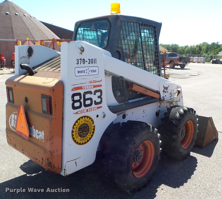 image for item L1636 2001 Bobcat 863 G skid steer