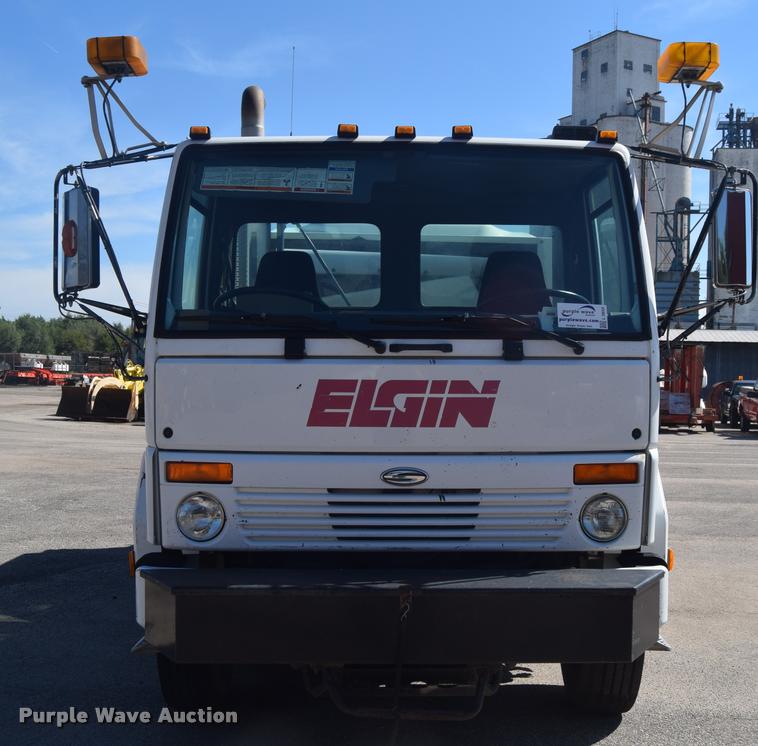 image for item L2655 2005 Sterling SC8000 street sweeper truck with Elgin Whirlwind Series MV sweeper