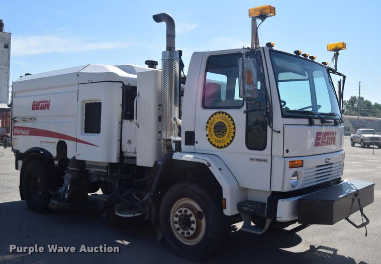 image for item L2655 2005 Sterling SC8000 street sweeper truck with Elgin Whirlwind Series MV sweeper