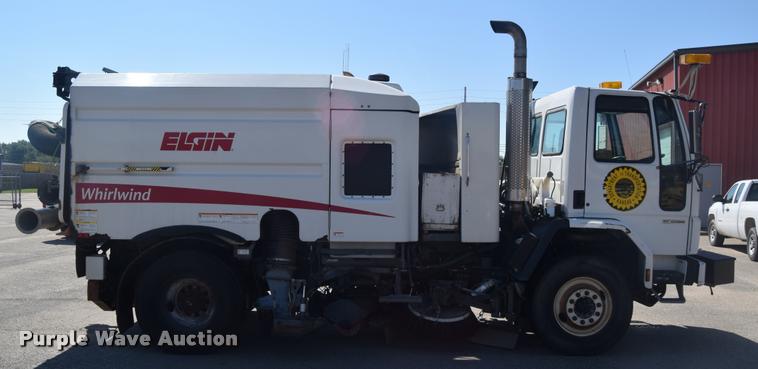 image for item L2655 2005 Sterling SC8000 street sweeper truck with Elgin Whirlwind Series MV sweeper