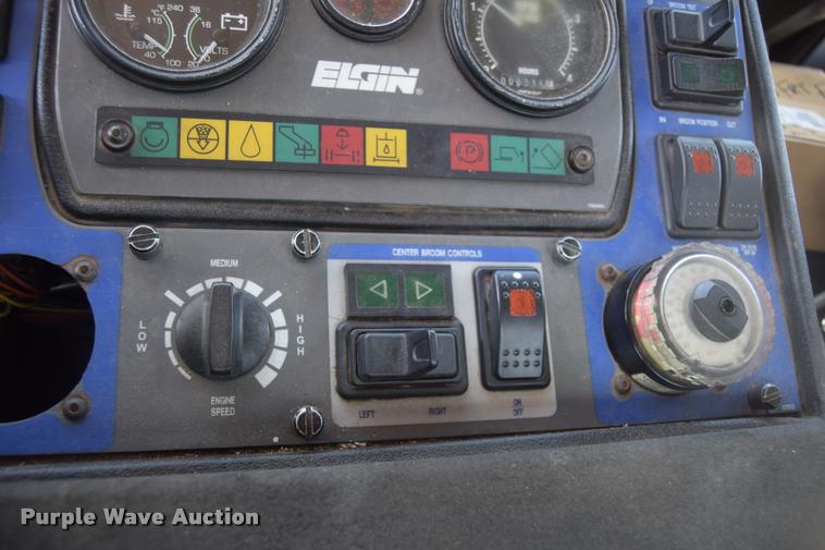 image for item L2655 2005 Sterling SC8000 street sweeper truck with Elgin Whirlwind Series MV sweeper