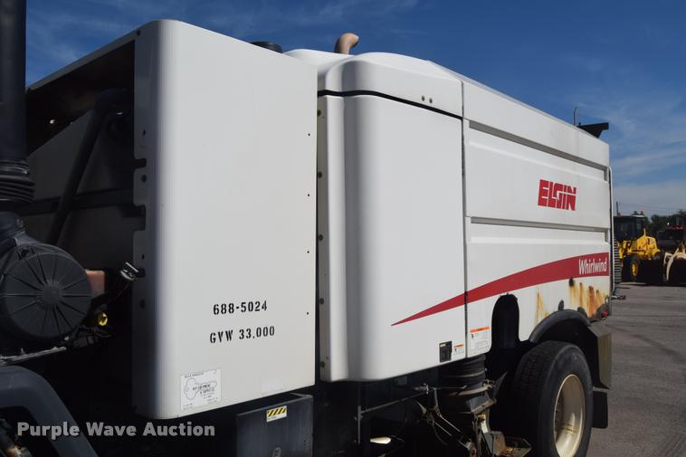 image for item L2655 2005 Sterling SC8000 street sweeper truck with Elgin Whirlwind Series MV sweeper