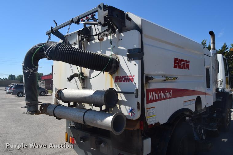 image for item L2655 2005 Sterling SC8000 street sweeper truck with Elgin Whirlwind Series MV sweeper
