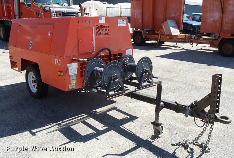 image for item L2659 2001 Sullair D175Q6JD air compressor