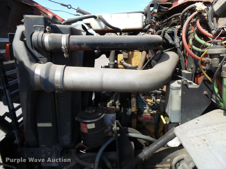 image for item L2663 1996 Ford LNT9000 flatbed truck