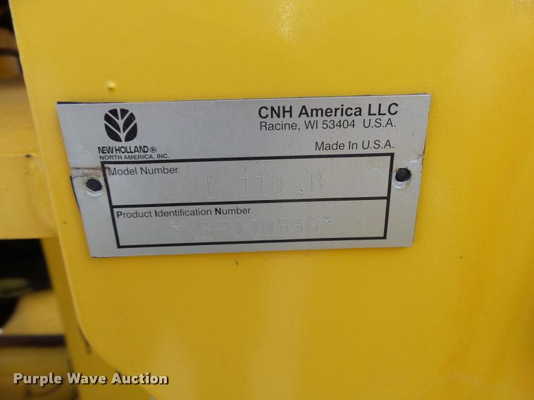 image for item L2666 2004 New Holland LW110B wheel loader