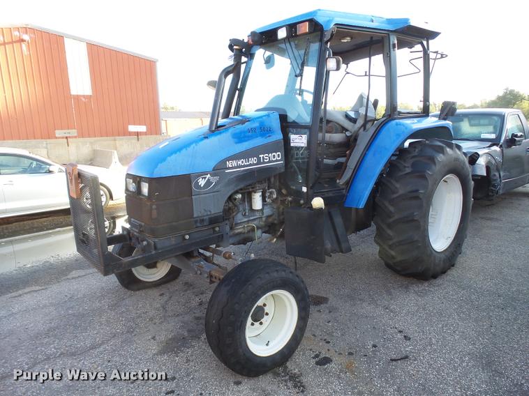 image for item L2668 2002 New Holland TS100 tractor