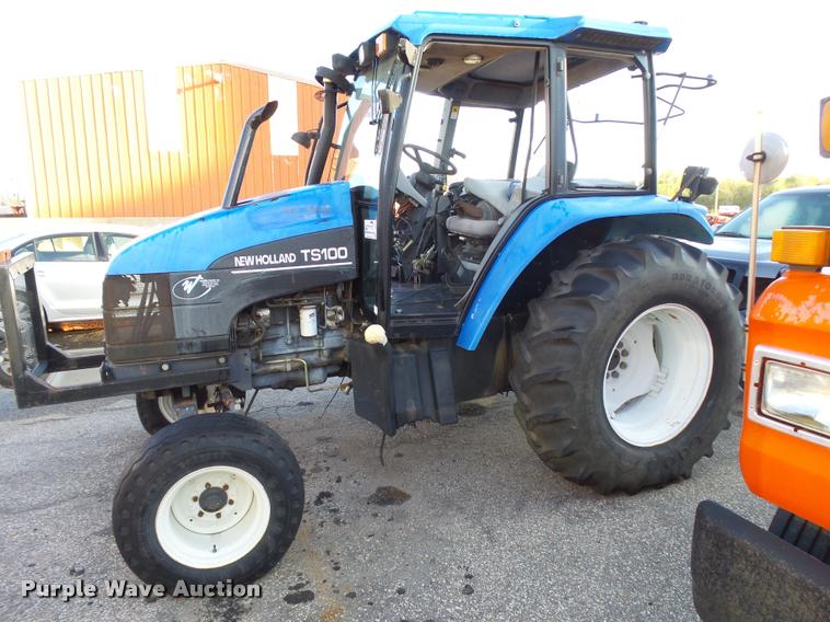 image for item L2668 2002 New Holland TS100 tractor