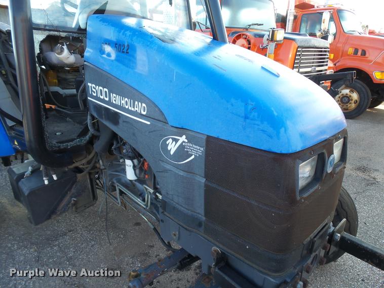 image for item L2668 2002 New Holland TS100 tractor