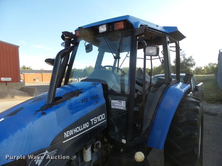 image for item L2668 2002 New Holland TS100 tractor