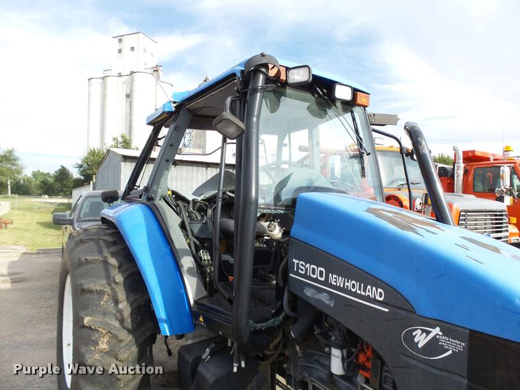 image for item L2668 2002 New Holland TS100 tractor