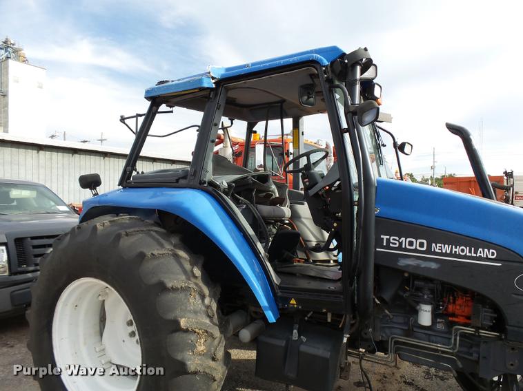image for item L2668 2002 New Holland TS100 tractor