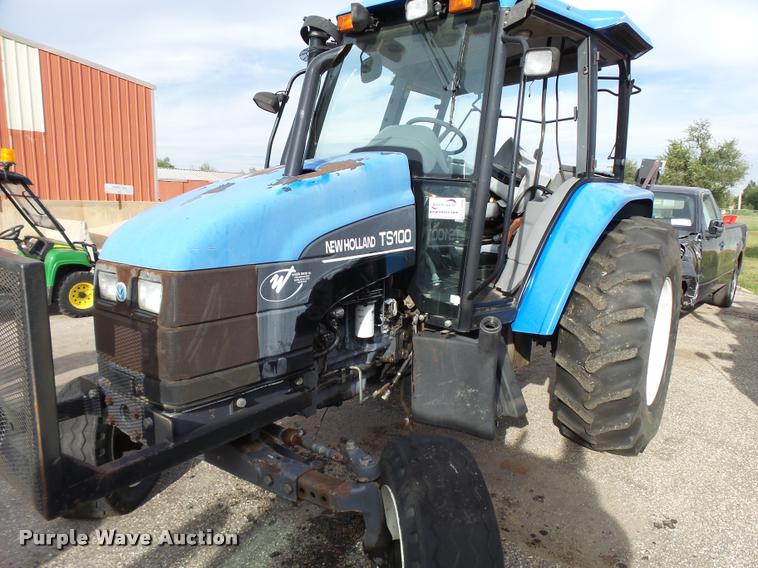 image for item L2668 2002 New Holland TS100 tractor