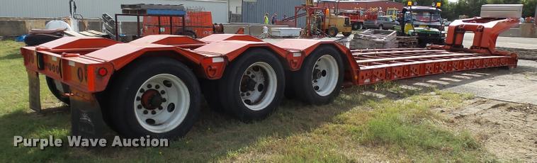 image for item L2676 1997 Landoll 327-48 lowboy equipment trailer