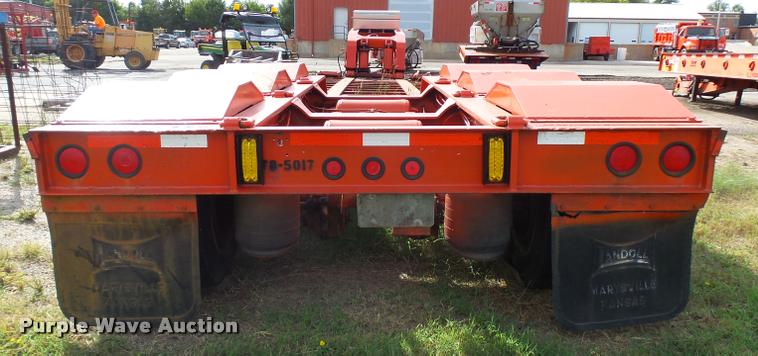 image for item L2676 1997 Landoll 327-48 lowboy equipment trailer