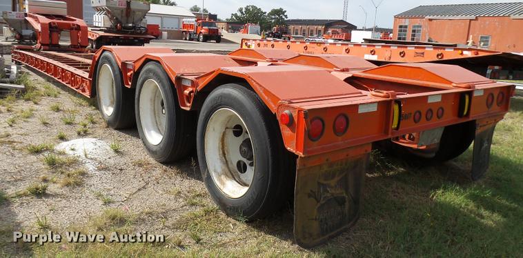 image for item L2676 1997 Landoll 327-48 lowboy equipment trailer