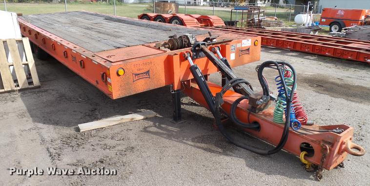 image for item L2677 1998 Landoll tilt deck equipment trailer