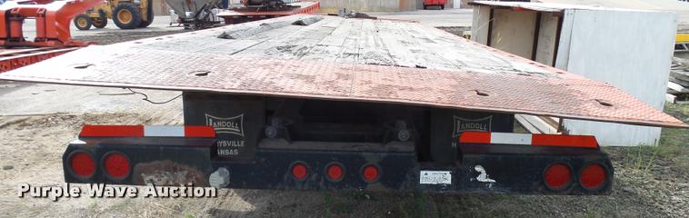 image for item L2677 1998 Landoll tilt deck equipment trailer